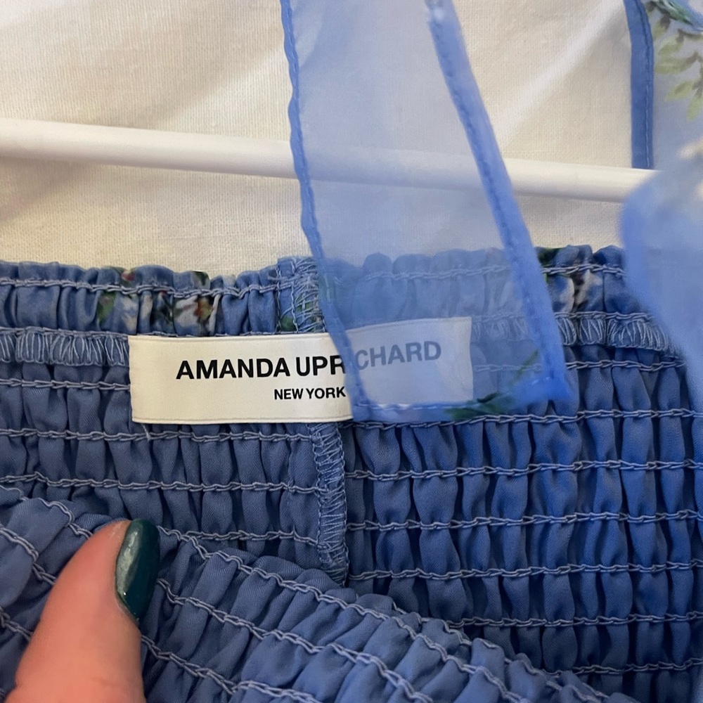 Amanda Uprichard Smocked Mini Dress - Picture 5 of 6